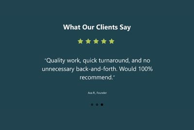 Client Testimonials