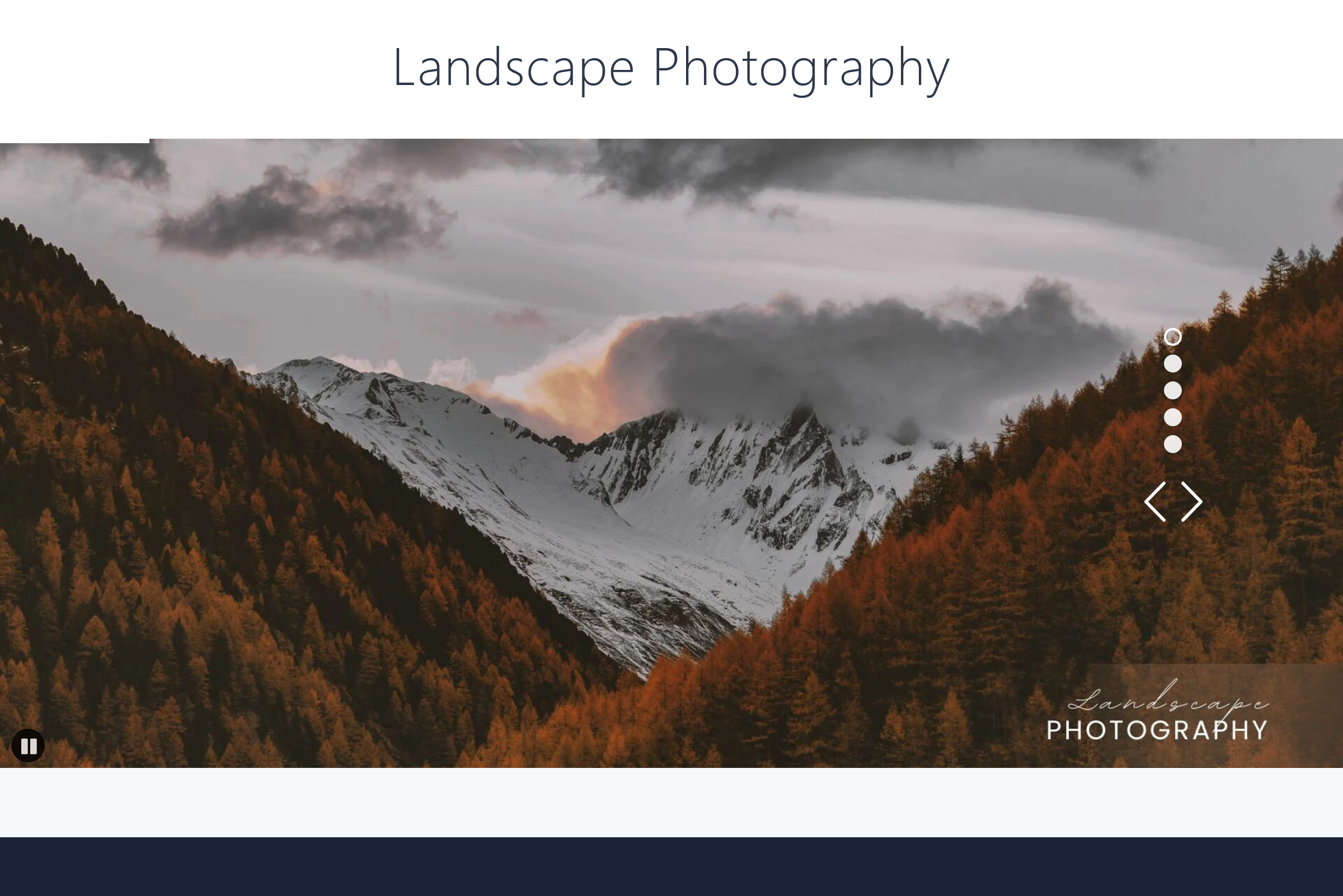 Landscape Photography
