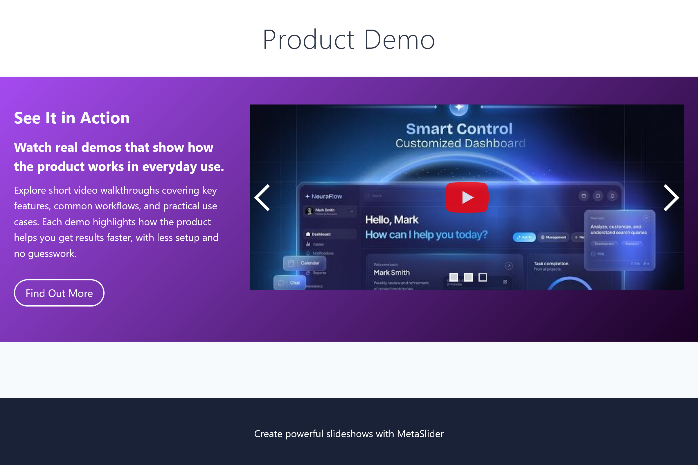 Product Demo
